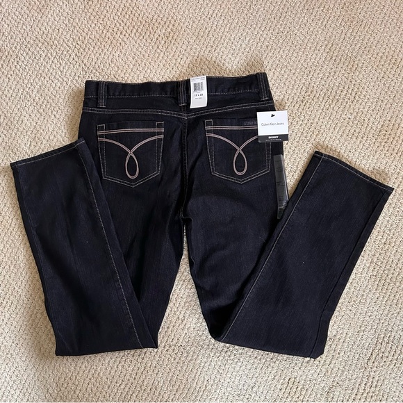 Calvin Klein Jeans Denim - NWT Calvin Klein Black Skinny Jeans Women’s 12x33